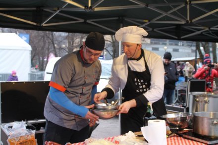 Rączka podczas gotowania